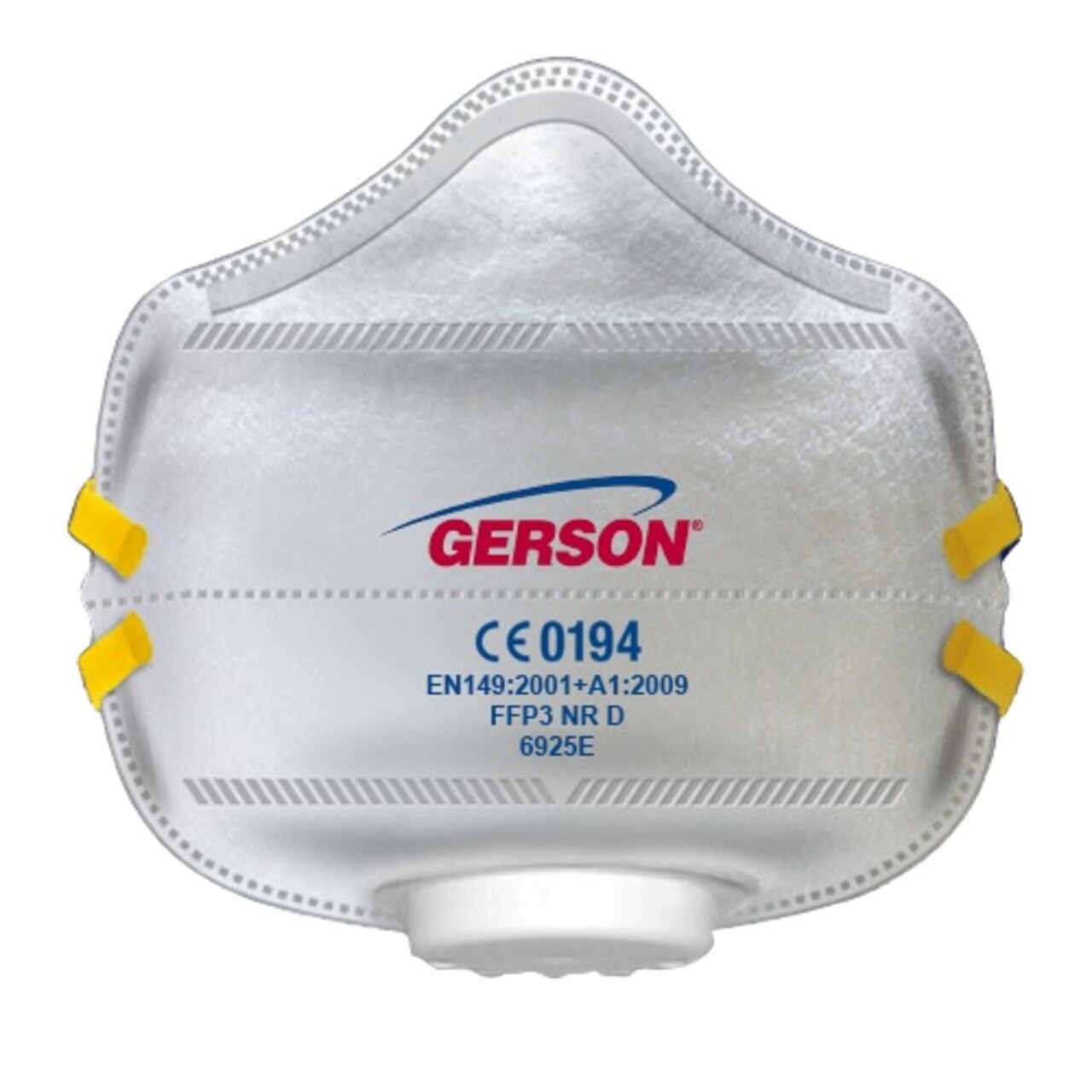 Northlight Pack of 10 White Disposable Gerson FFP3 Dust Face Masks